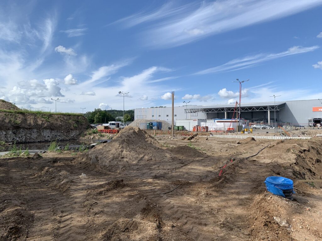 Raudondvario pl. 131C (Raudondvario pl. 131C) - Office center - construction photos