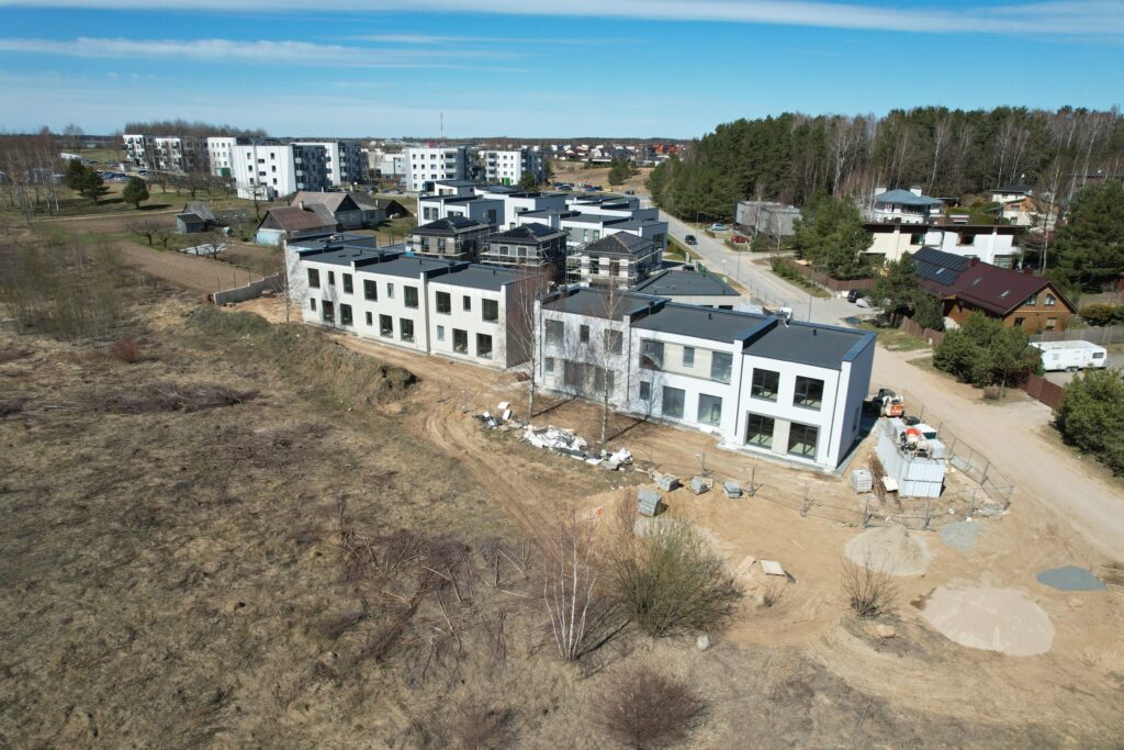 Šventeliškių g. 18 (Šventeliškių g. 18) - Row housing - construction photos