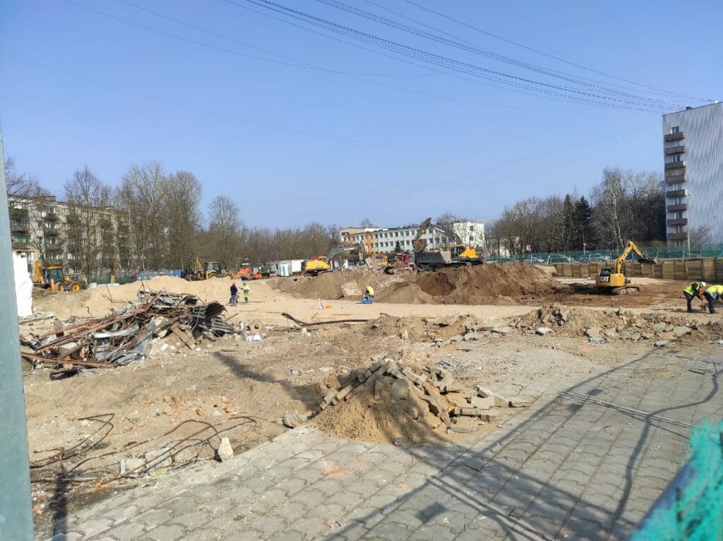 Lidl Stirnu iela (Stirnu iela 31) - Food store - construction photos