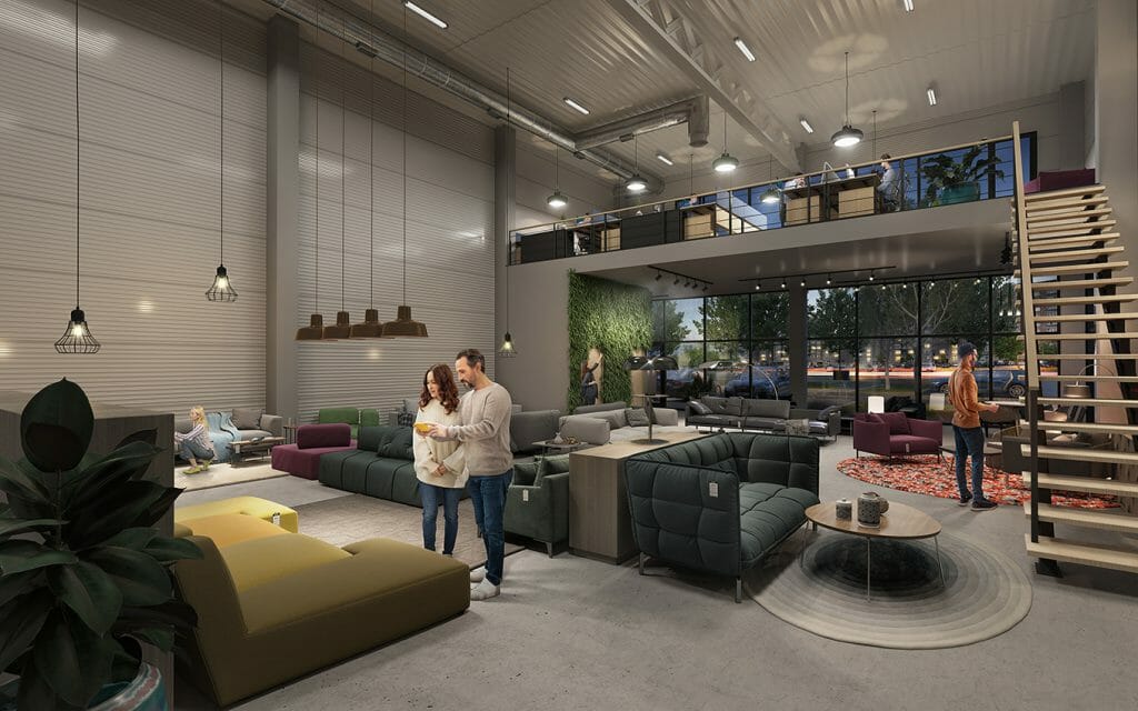 STOCK-O 1 etapas (Baltijos pr. 26A) - Shopping center - visualization