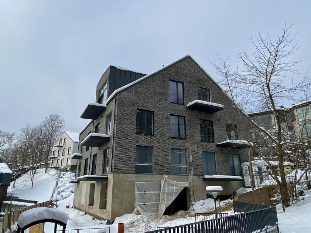 Andrum renesansas (Kreivasis skg. 4) - Multi apartment - construction photos