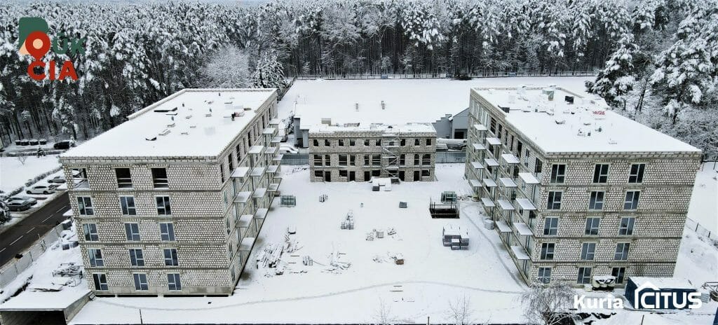Būk čia (Bukčių g. 6) - Multi apartment - construction photos