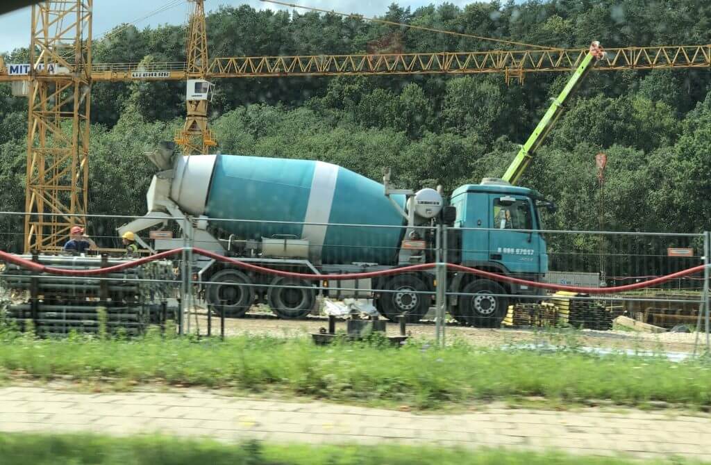 Business Garden Vilnius 1 etapas (Laisvės pr. 10) - Office center - construction photos