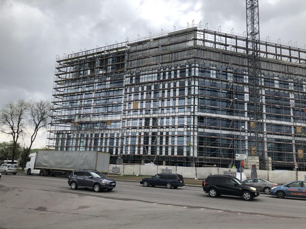 Avia Solutions Group (Dariaus ir Girėno g. 21A) - Office center - construction photos