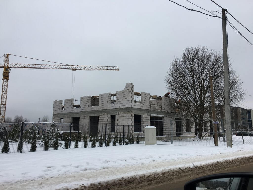 Lazdynėlių 30 (Lazdynėlių g. 30) - Daudzdzīvokļu nams - būvdarbu attēli