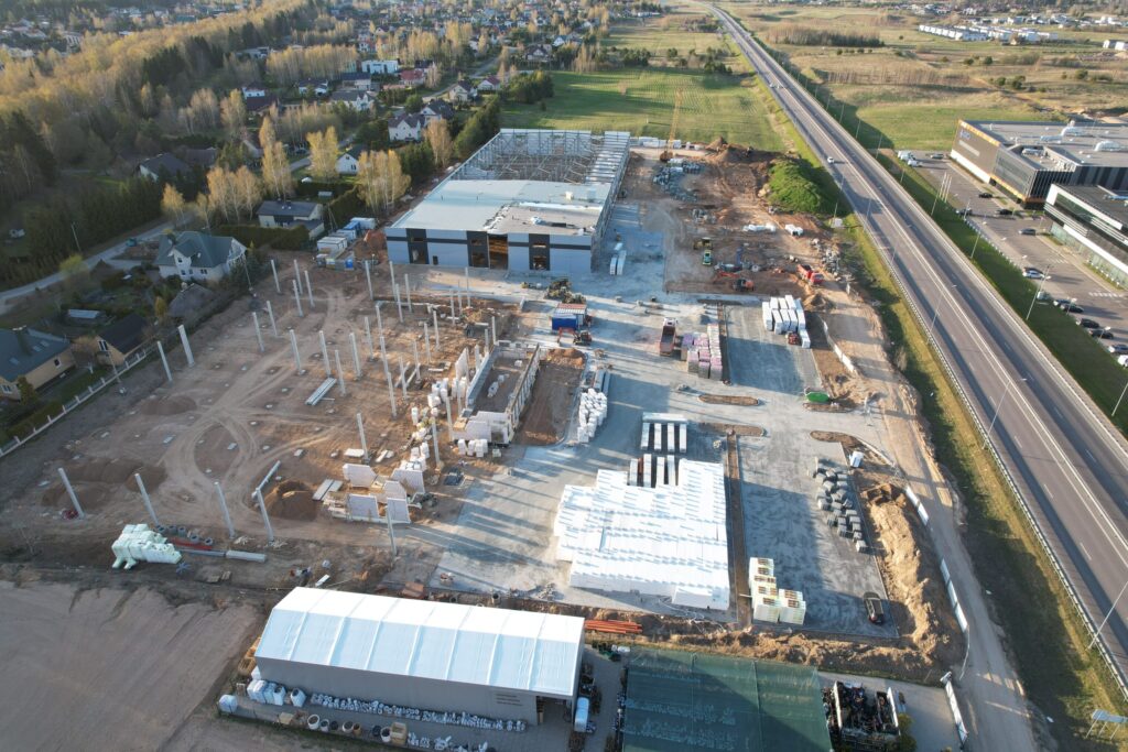 Vanaginės g. 37B (BVT partneriai) (Vanaginės g. 37B) - Shopping center, Warehouse / Distribution center - construction photos