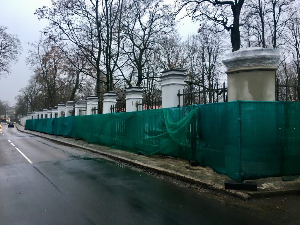 Sapiegų parkas (Antakalnio g. 17) - Parks - būvdarbu attēli