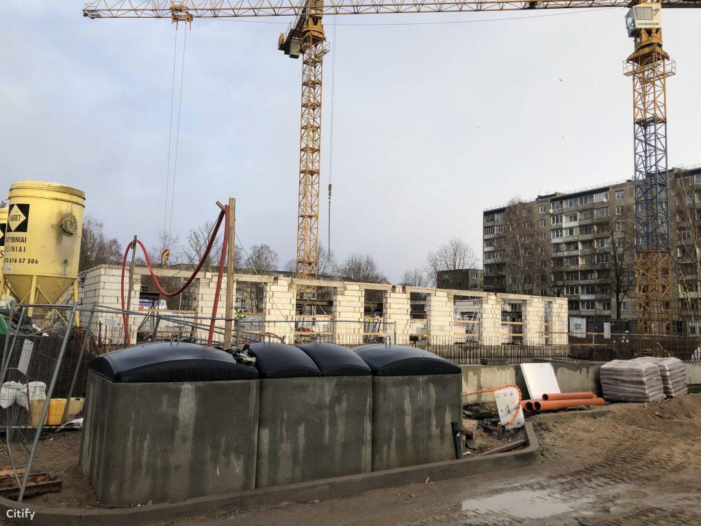 Life Story 2 etapas (Taikos pr. 57) - Multi apartment - construction photos