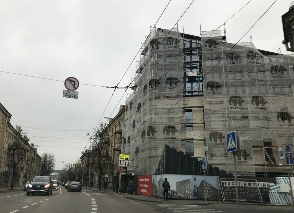 Office Boutique (Dainavos g. 7) - Office center - construction photos