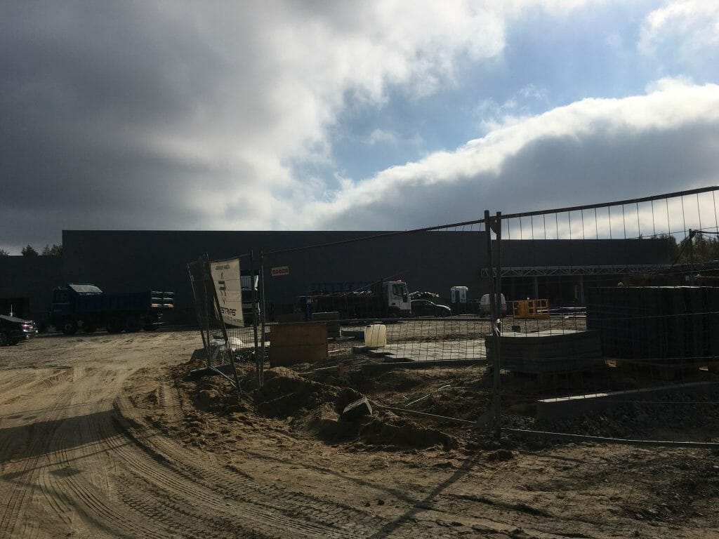 Maxima Moravų g. (Moravų g. 7) - Pārtikas veikals - būvdarbu attēli