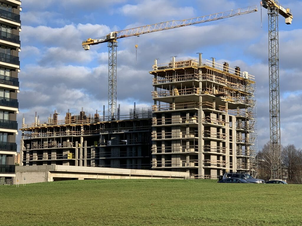 Trinapolio namai 2 etapas (Trinapolio g. 3) - Multi apartment - construction photos