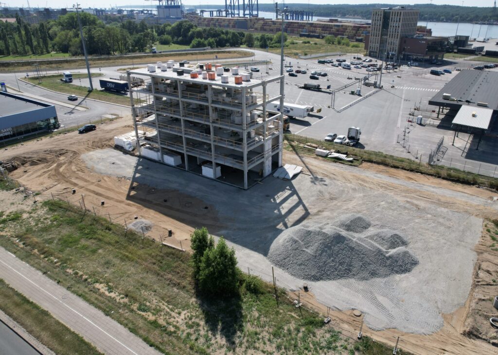 STATETA degalinė (Minijos g. 90) - Petrol station - construction photos