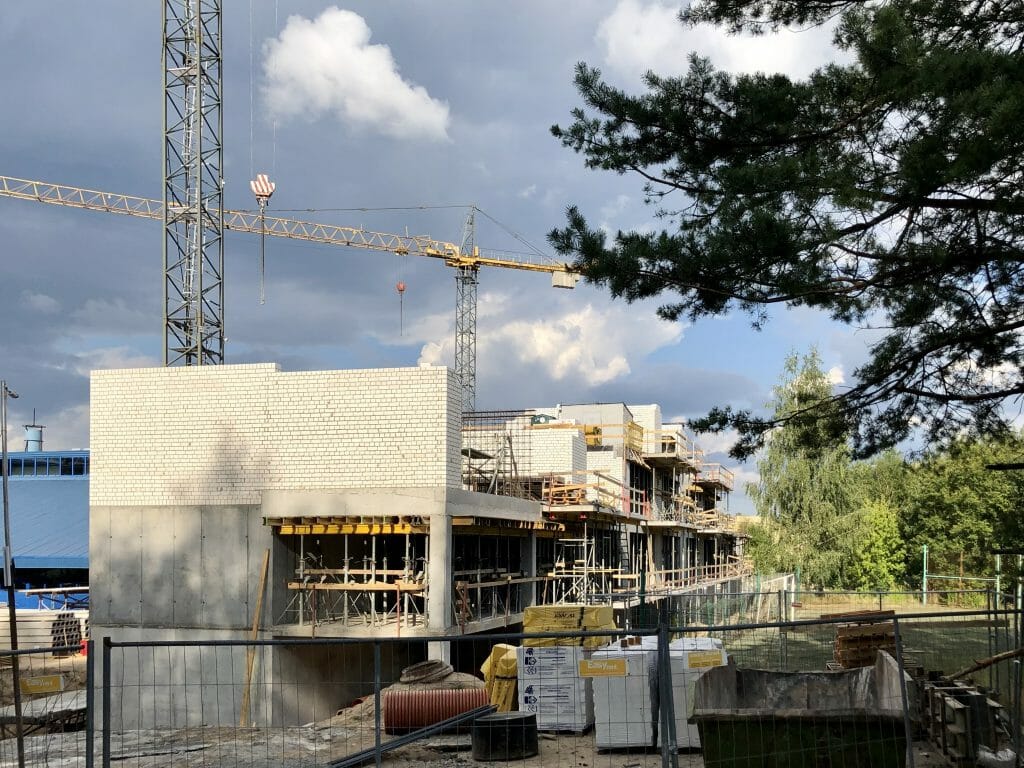 Paukščių takas 1 etapas (Ozo g. 41) - Multi apartment - construction photos