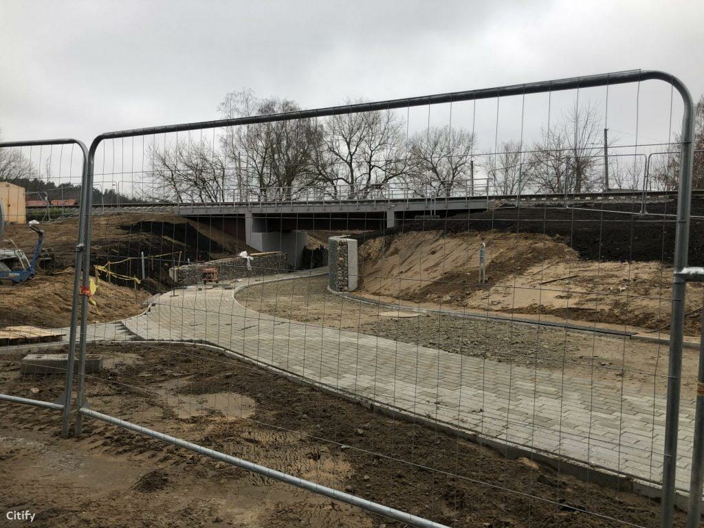 Pėsčiųjų tunelis po geležinkeliu Iešmininkų g. (Iešmininkų g.) - Velosipēdu ceļš, Gājēju ceļš - būvdarbu attēli