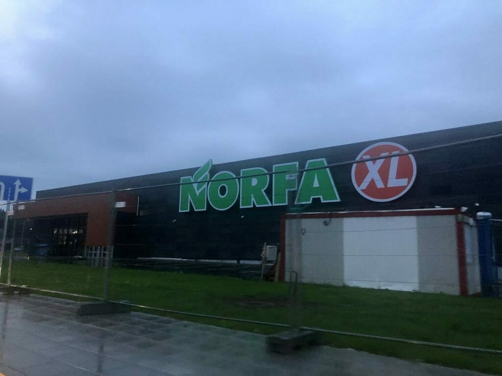 Norfa Kovo 11-osios g. 71 (Kovo 11-osios g. 71) - Food store - construction photos