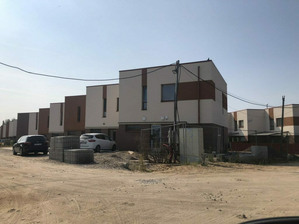 Pilaitės terasos 3-4 etapai (Simono Grunau g. 30, 32, 34, 36, 38, 40) - Rindu mājas - būvdarbu attēli