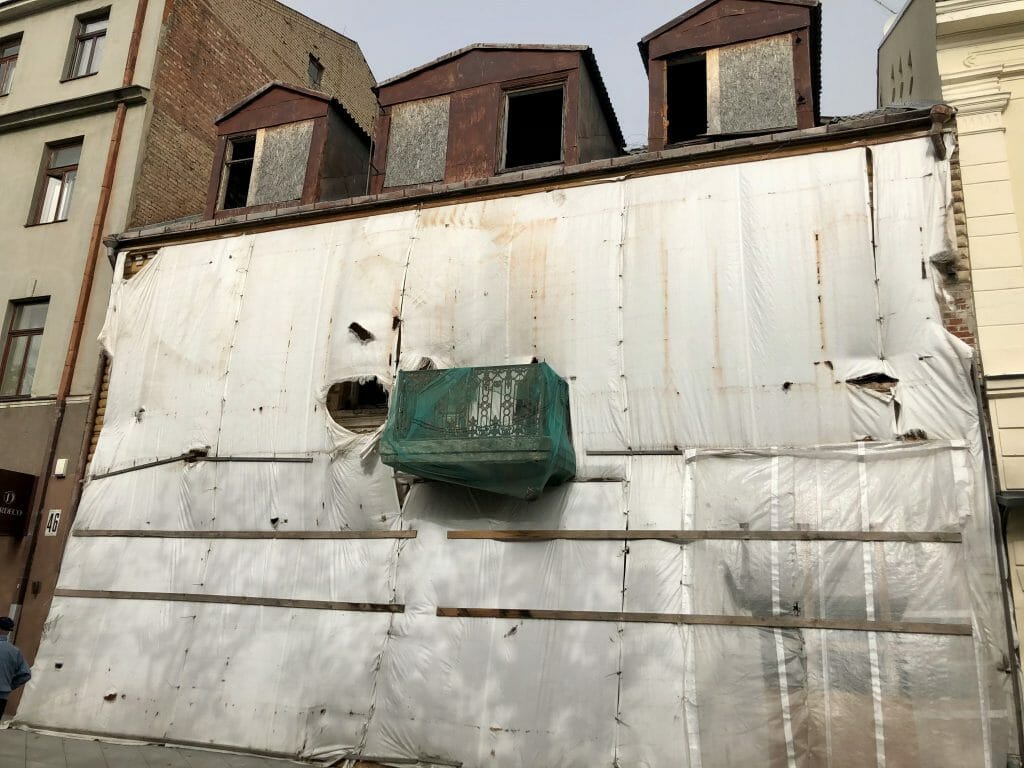 Laisvės al. 44 (Laisvės al. 44) - Office center - construction photos