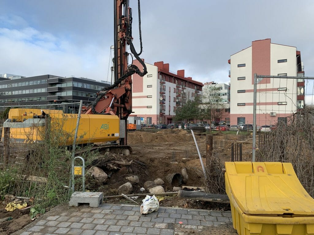 Aurea home (Giedraičių g. 56) - Multi apartment - construction photos