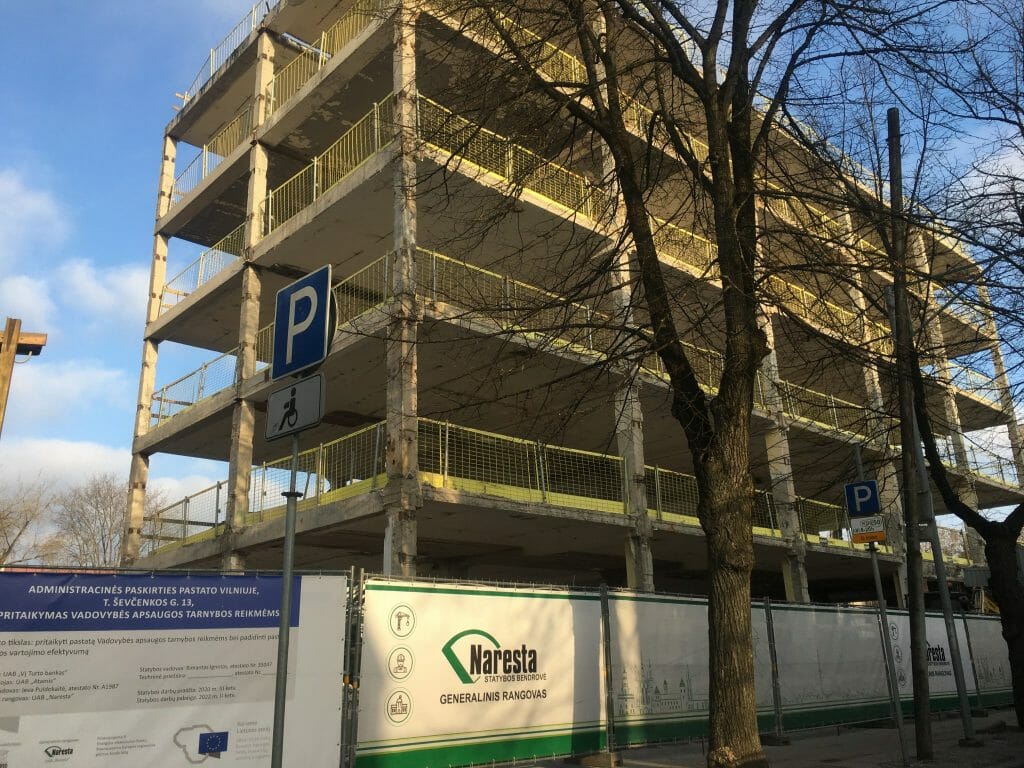 Vadovybės apsaugos tarnyba (T. Ševčenkos g. 13) - Administrative - construction photos