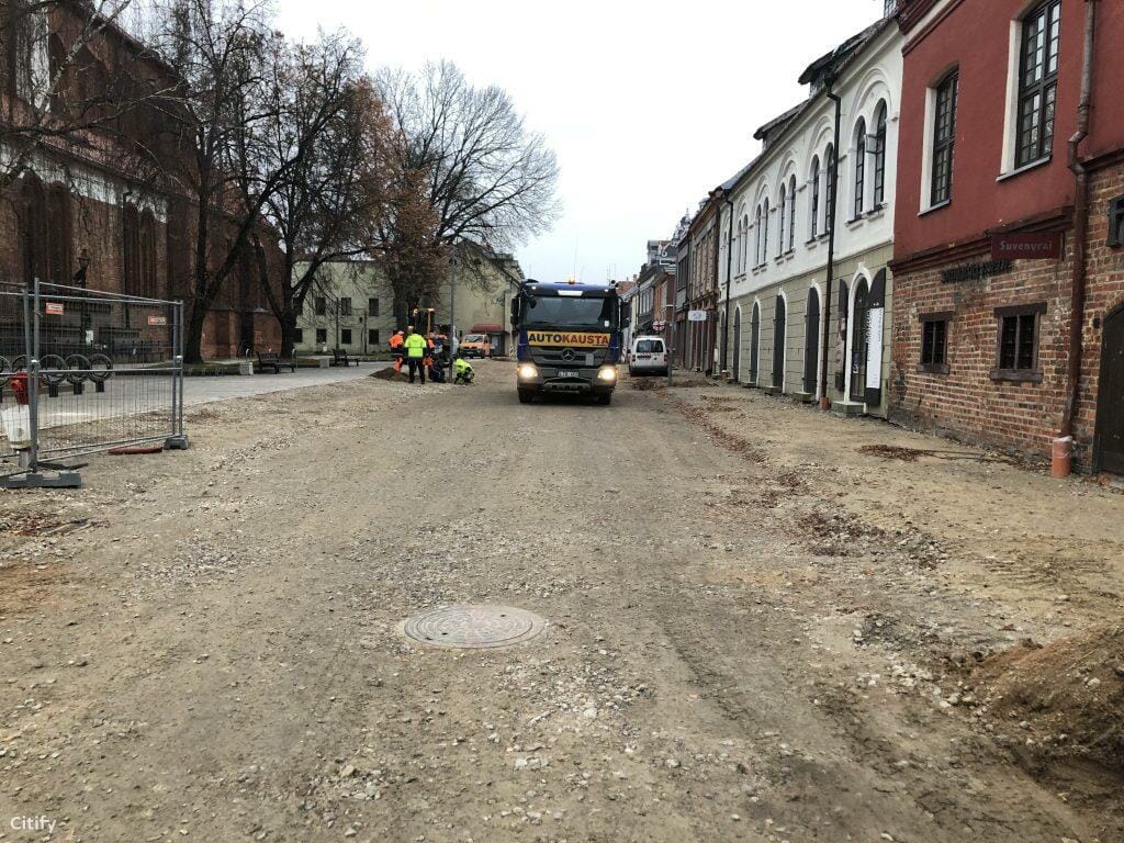 Vilniaus g. rekonstrukcija (Vilniaus g.) - Street - construction photos