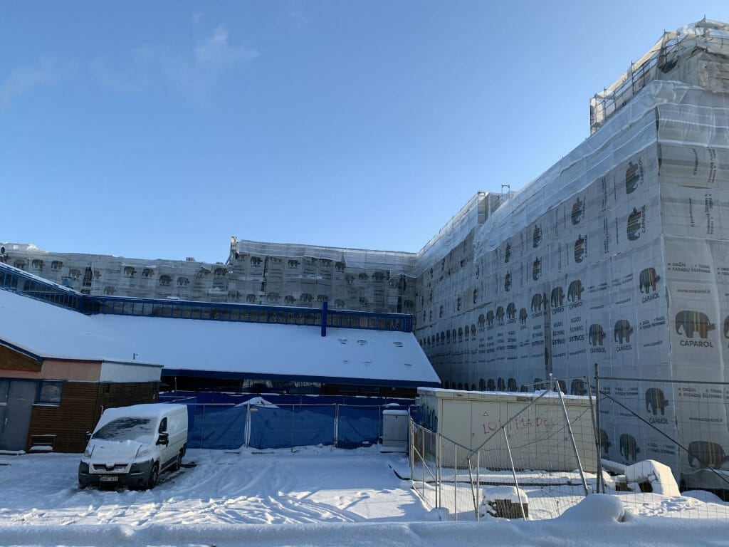 Paukščių takas 1 etapas (Ozo g. 41) - Multi apartment - construction photos