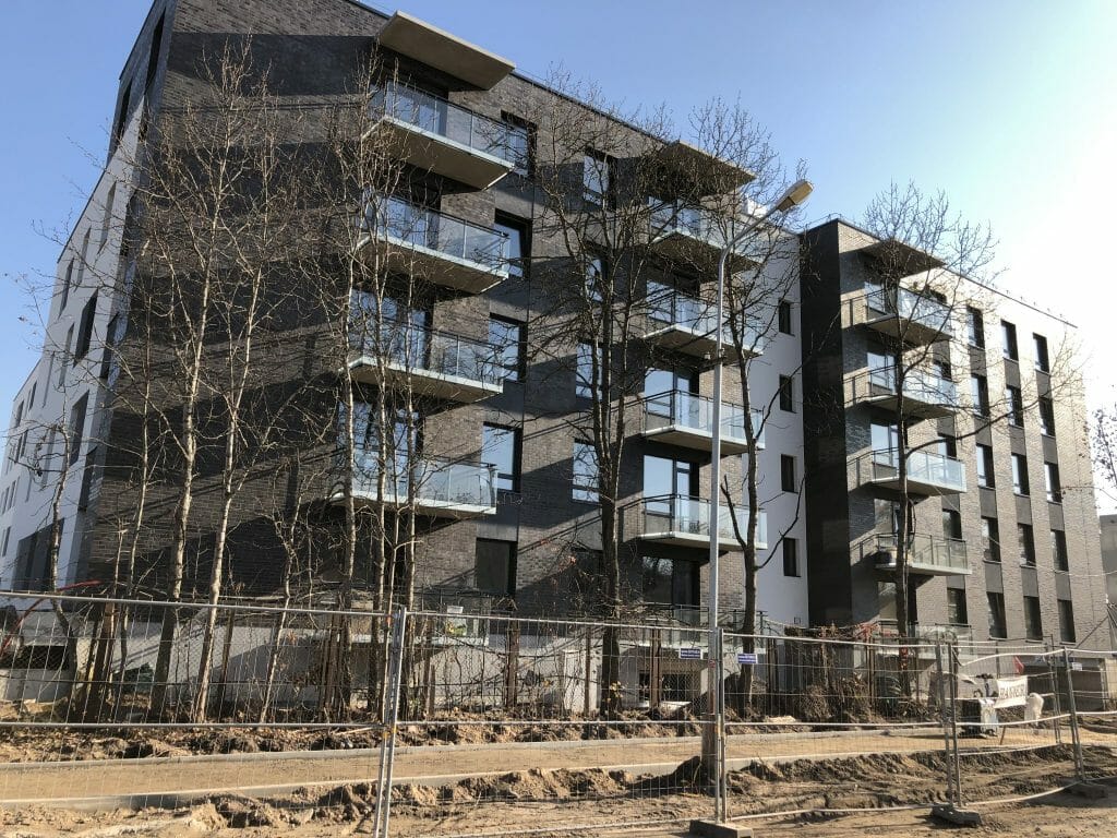 Paparčių namai 1 etapas (Utenos g. 41A) - Multi apartment - construction photos
