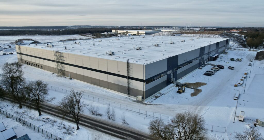 Liepkalnio industrinis parkas 4 etapas (Sodybų g. 30) - Sandėlys / Platinimo centras - statybų nuotraukos