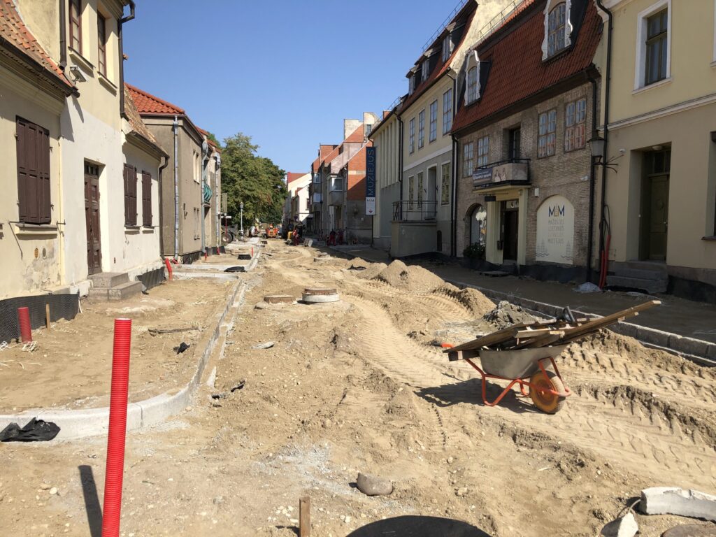Didžioji Vandens gatvė (Didžioji Vandens g.) - Road - construction photos