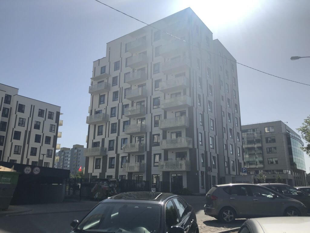 Namų pynės (Tuskulėnų g. 33) - Multi apartment - construction photos