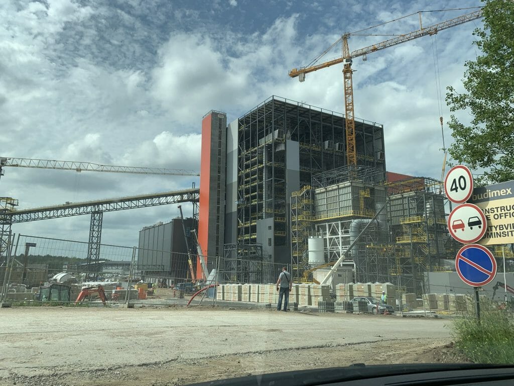Vilniaus kogeneracinė jėgainė (Jočionių g. 13) - Energy plant - construction photos