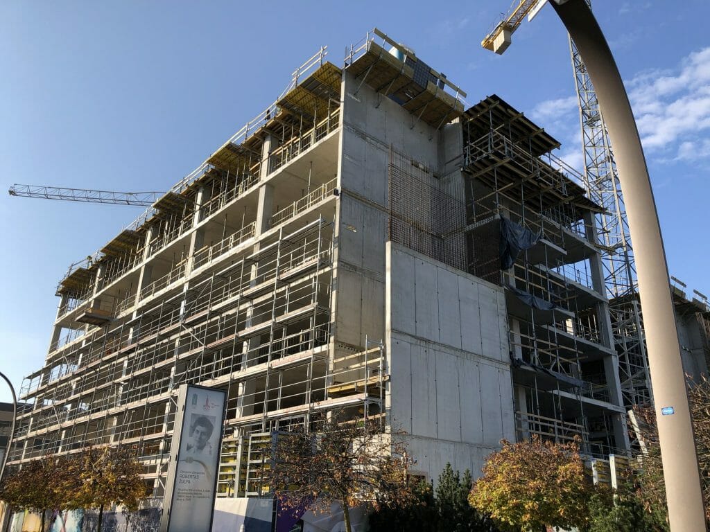 Nova (Vito Gerulaičio g. 18) - Office center - construction photos