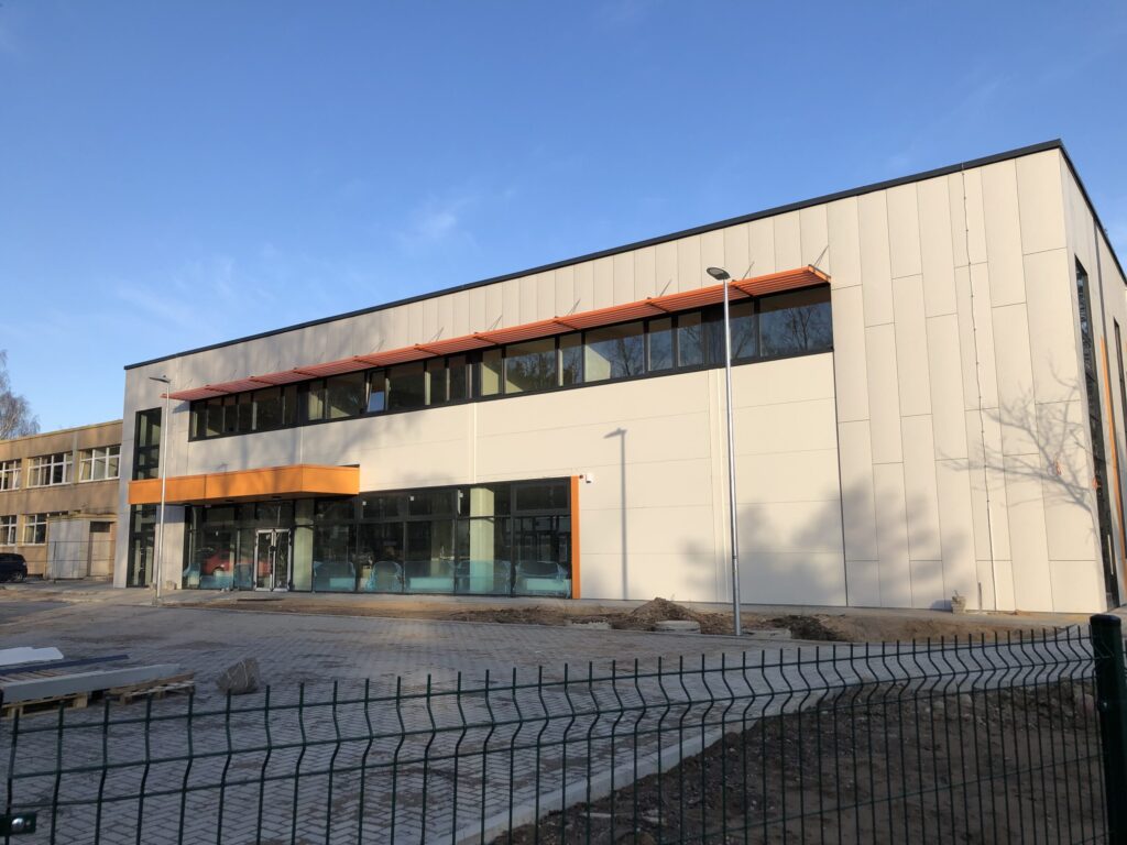 Pranciškaus Skorinos gimnazijos priestatas (Sietyno g. 21) - Science institution - construction photos