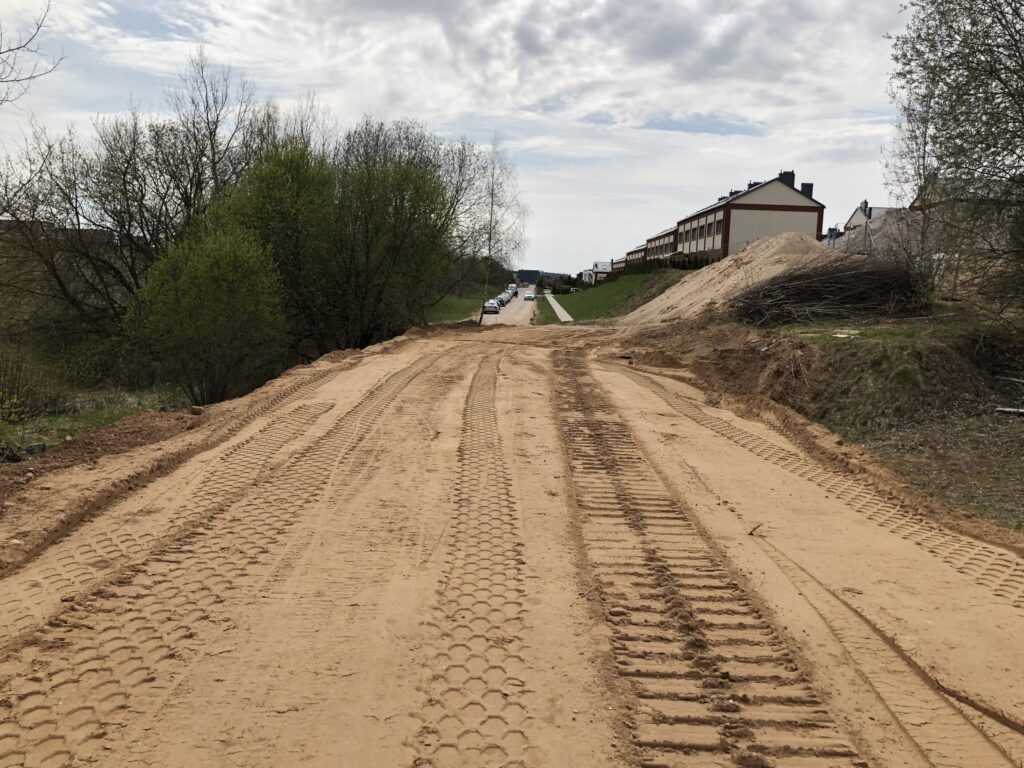 MO Garden 1 etapas (sublokuoti namai) (Mozūriškių g. 188, 200, 202, 204, 206, 208, 210, 212, 222, 224, 226, 228) - Row housing - construction photos