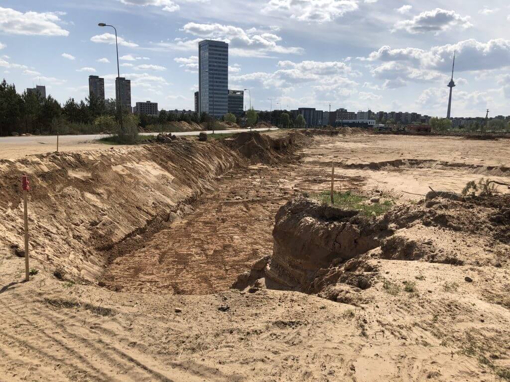 Vilnius OUTLET (Vytauto Pociūno g. 8) - Shopping center - construction photos