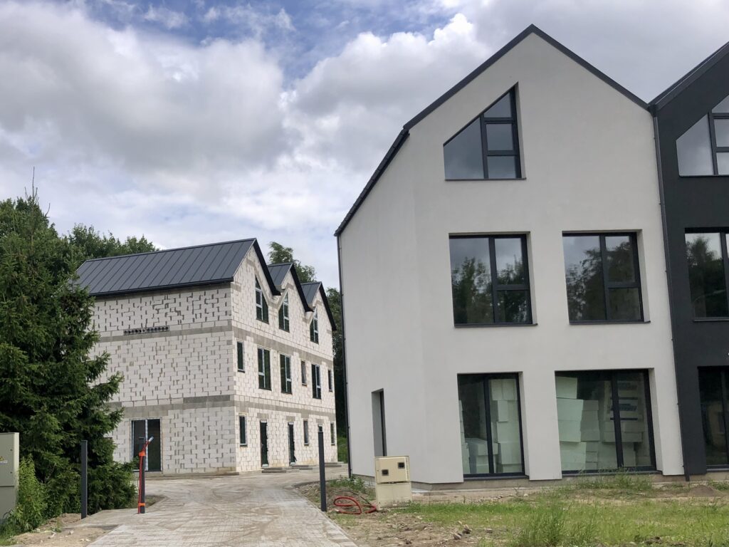 Kaminkelio g. 1 (Kaminkelio g. 1) - Row housing - construction photos