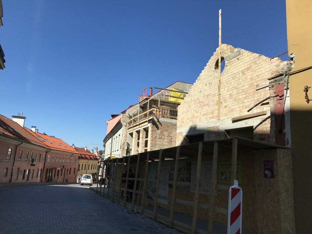 Užupio Mekas (Užupio g. 24) - Multi apartment, Non-food store - construction photos