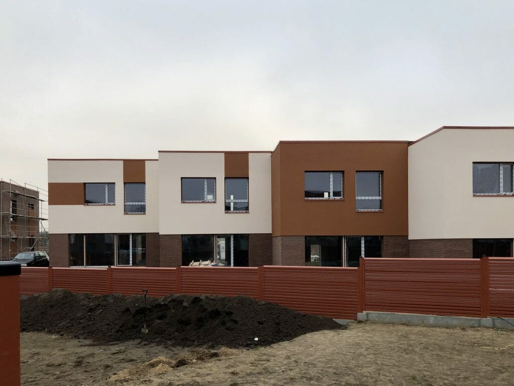 Pilaitės terasos 3-4 etapai (Simono Grunau g. 30, 32, 34, 36, 38, 40) - Rindu mājas - būvdarbu attēli