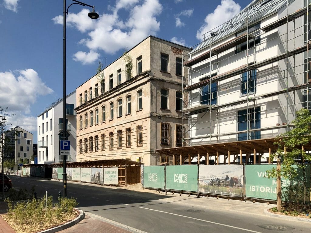 PAUPYS 4 etapas (Aukštaičių g. 16) - Multi apartment - construction photos