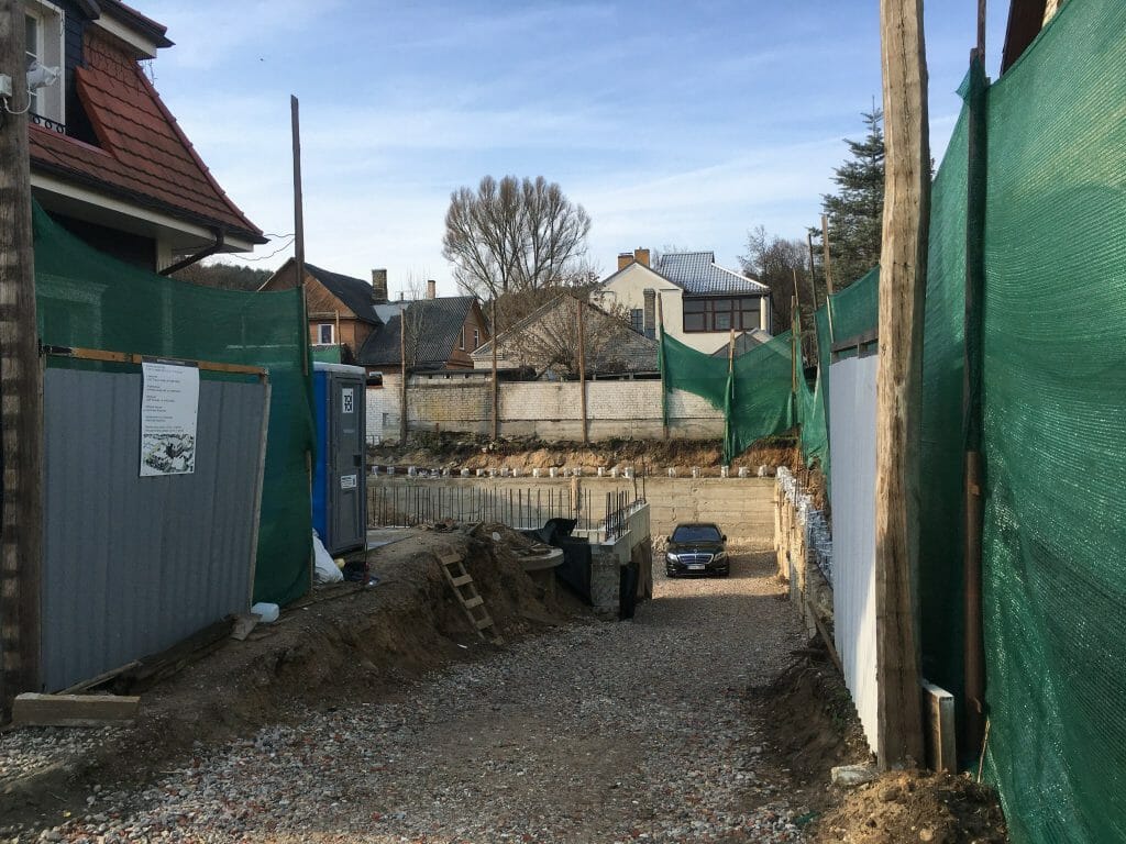 Žalioji g. 17 (Žalioji g. 17) - Hotel, Multi apartment - construction photos