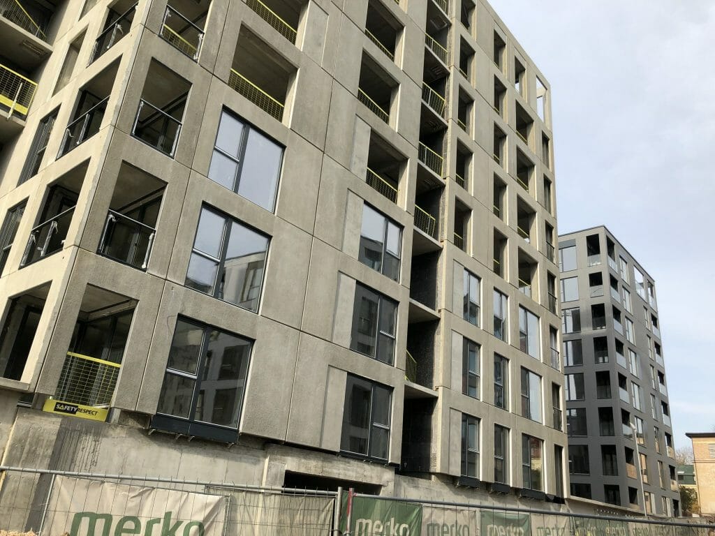 Rinktinės URBAN 2 etapas (Ceikinių g. 15) - Multi apartment - construction photos