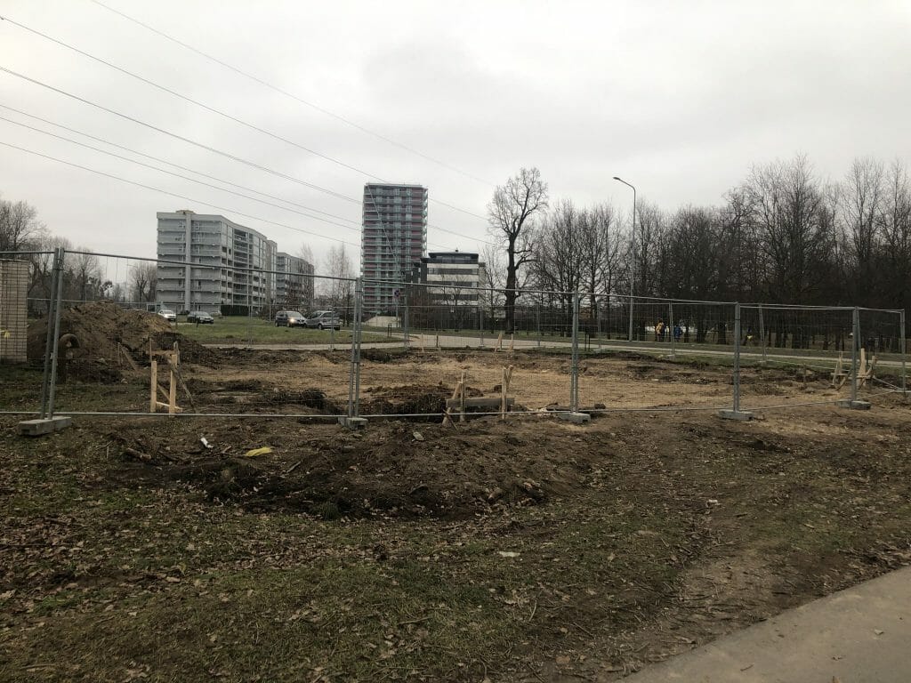 Ašmenos 1-oji g. 43 (Ašmenos 1-oji g. 43) - Non-food store - construction photos