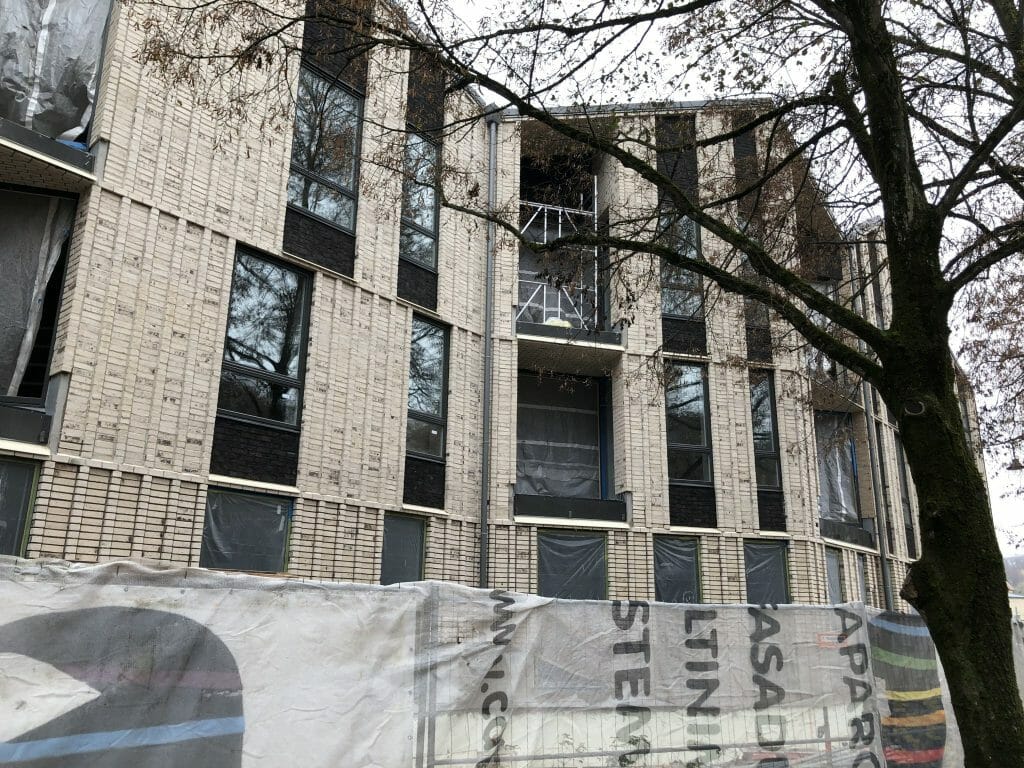 PAUPYS 1 etapas (Aukštaičių g. 4, 8) - Daugiabutis - statybų nuotraukos