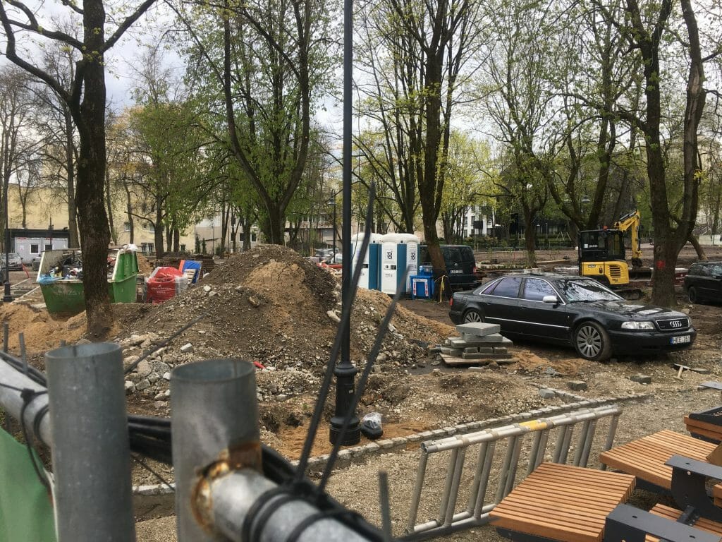 Reformatų parkas (Pylimo g.) - Parkas - statybų nuotraukos