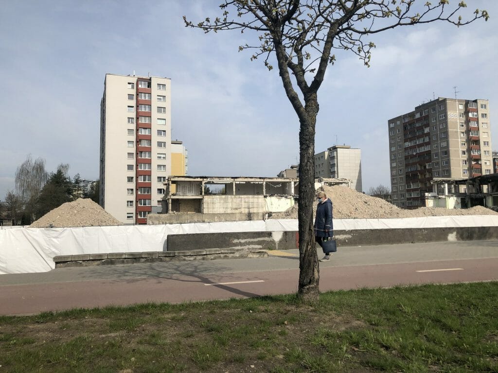 Savanorių pr. 375 (Savanorių pr. 375) - Büroohoone, Kaubanduskeskus - ehituse fotod