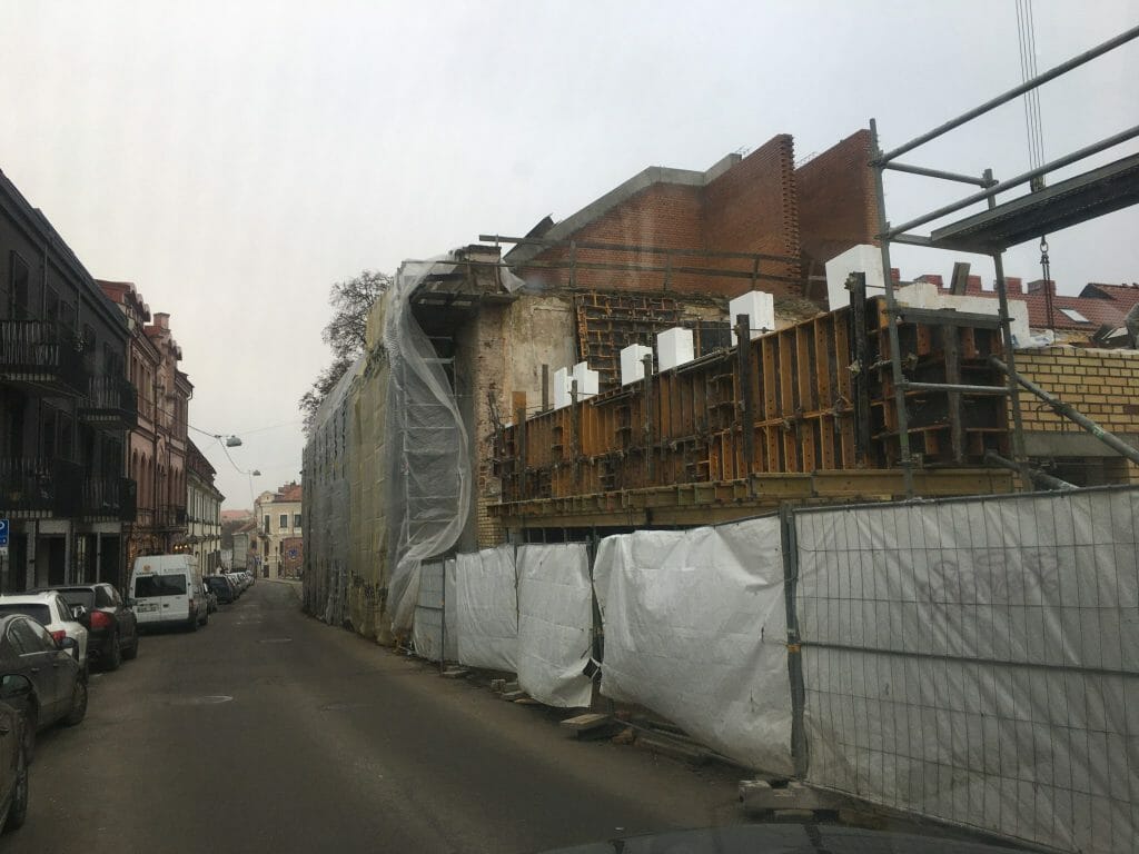 Misionierių sodai (Subačiaus g. 20) - Multi apartment - construction photos