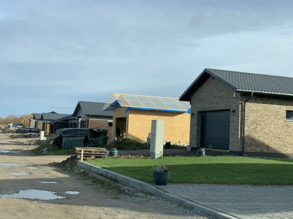 Saulės kalvos (Akacijų g. 1, 2, 3, 4, 5, 6, 7, 8, 9, 10, 11, 12, 13, 14, 15, 16, 17, 18, 19, 20, 21, Jazminų g. 1, 3, 5, 7, 9, 11, 13, 15, 17) - Private house community - construction photos