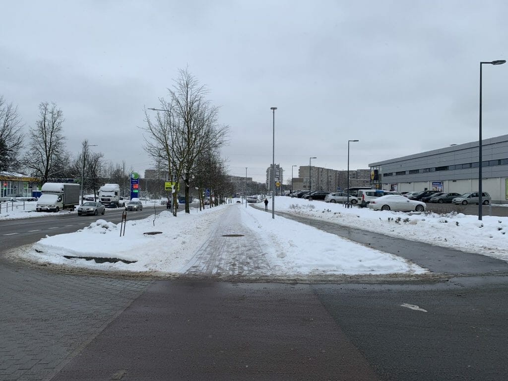 S. Stanevičiaus g. dviračių takas (S. Stanevičiaus g.) - Bike path - construction photos
