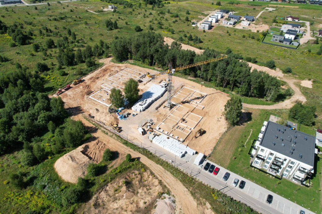 Bajorų alėjos 3 etapas (Salaspilio g. 1) - Multi apartment - construction photos