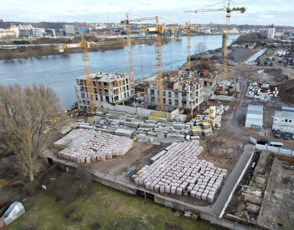 Nemunaičiai 1 etapas (H. ir O. Minkovskių g. 41B) - Korterelamu - ehituse fotod