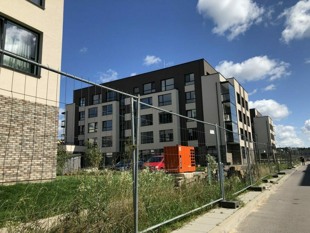 Bitėnų oazė 1-2 etapai (Bitėnų g. 3D, 1B) - Multi apartment - construction photos